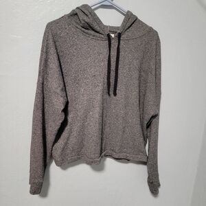 MADEWELL M Gray Hooded Women's Sweater